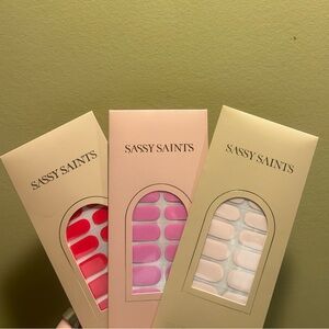 Sassy Saints Nail Wraps Set